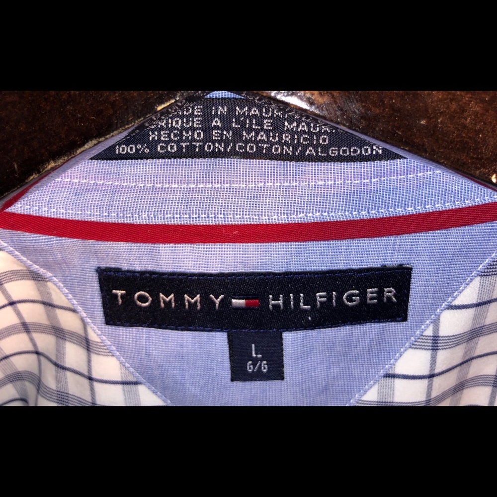 Tommy Hilfiger Button Down Dress Shirt. Vintage.